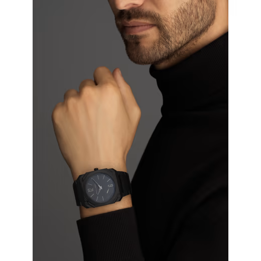 Bvlgari Octo Finissimo - 40 MM - Black Ceramic - Black Dial - 103077