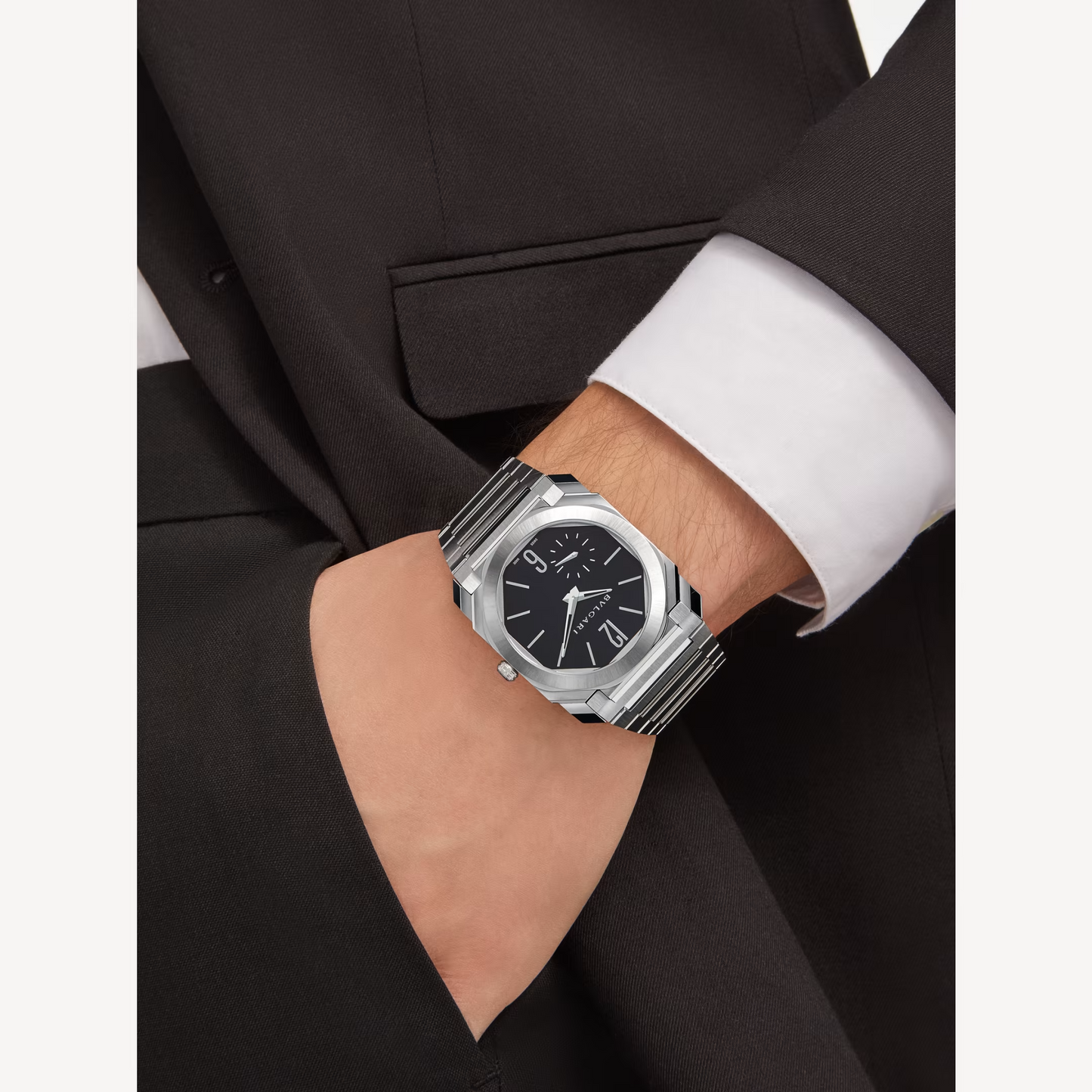 Bvlgari Octo Finissimo - 40 MM - Stainless Steel - Black Dial - 103297