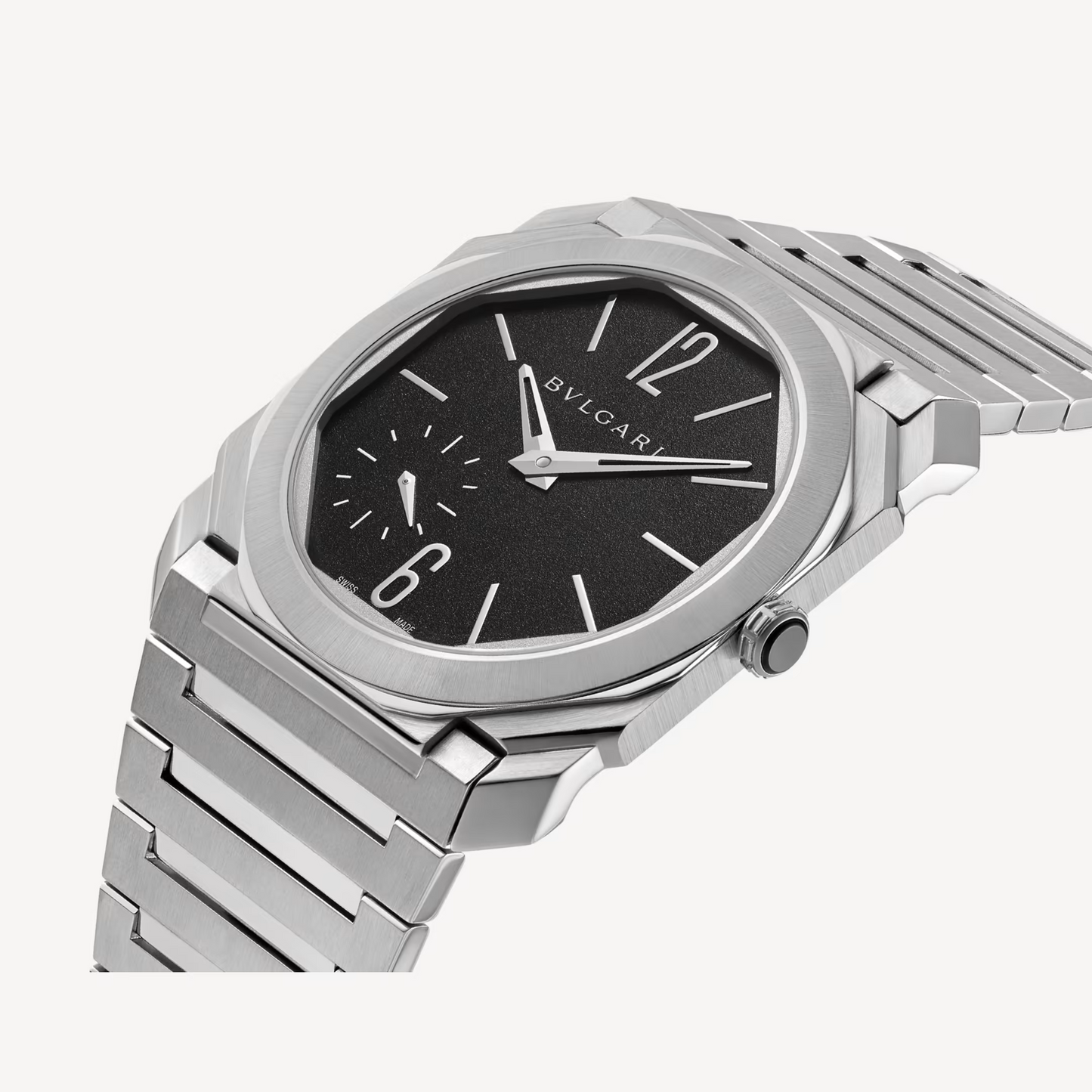 Bvlgari Octo Finissimo - 40 MM - Stainless Steel - Black Dial - 103297