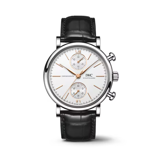 IWC Portofino - Chronograph - Steel - 39 MM - Silver Dial - IW391406