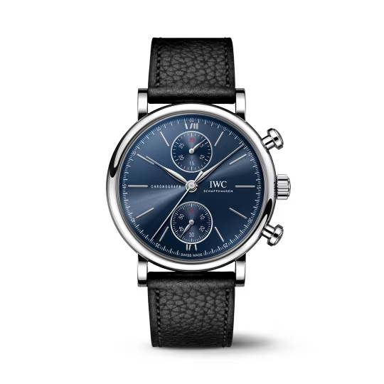IWC Portofino - Chronograph - Steel - 39 MM - Blue Dial - IW391408