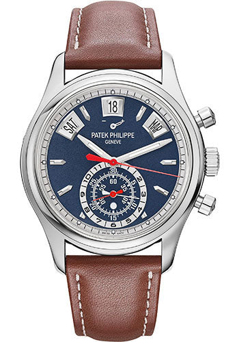 Patek Philippe Complications - Annual Calendar and Chronograph - 40.5 MM - White Gold - 5960/01G-001