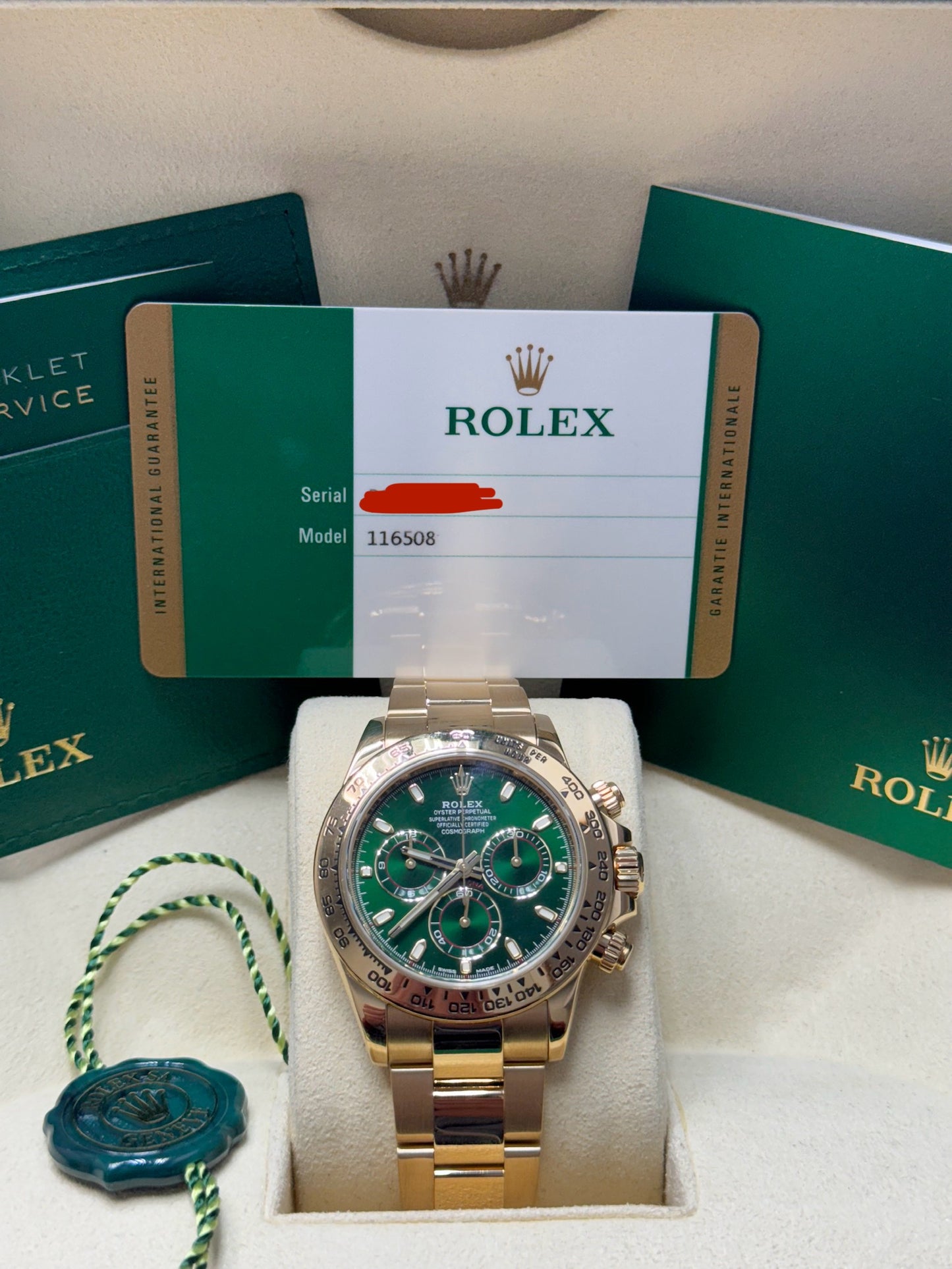 116508 40mm Cosmograph Daytona ‘John Mayer’ Like New Complete Set $66,499