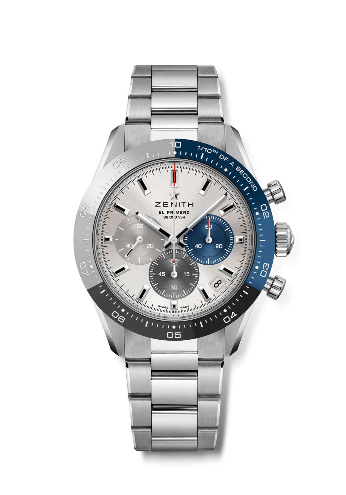 Zenith CHRONOMASTER Sport - 41 MM - Stainless Steel - Silver Dial - 03.3103.3600/69.M3100