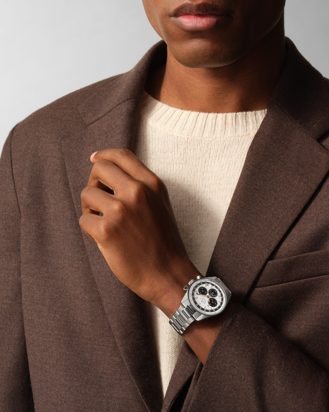 Zenith CHRONOMASTER Original - 38 MM - Stainless Steel - White Dial - 03.3400.3610/38.M3200