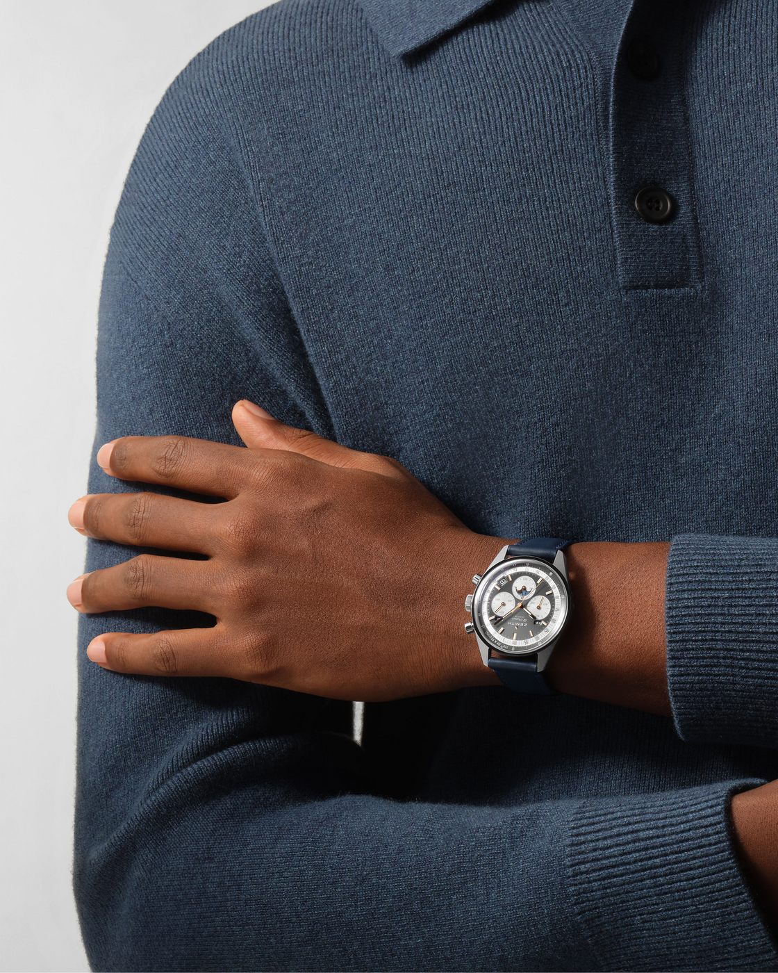 Zenith CHRONOMASTER Original - 38 MM - Stainless Steel - Grey Dial - 03.3400.3610/39.C910