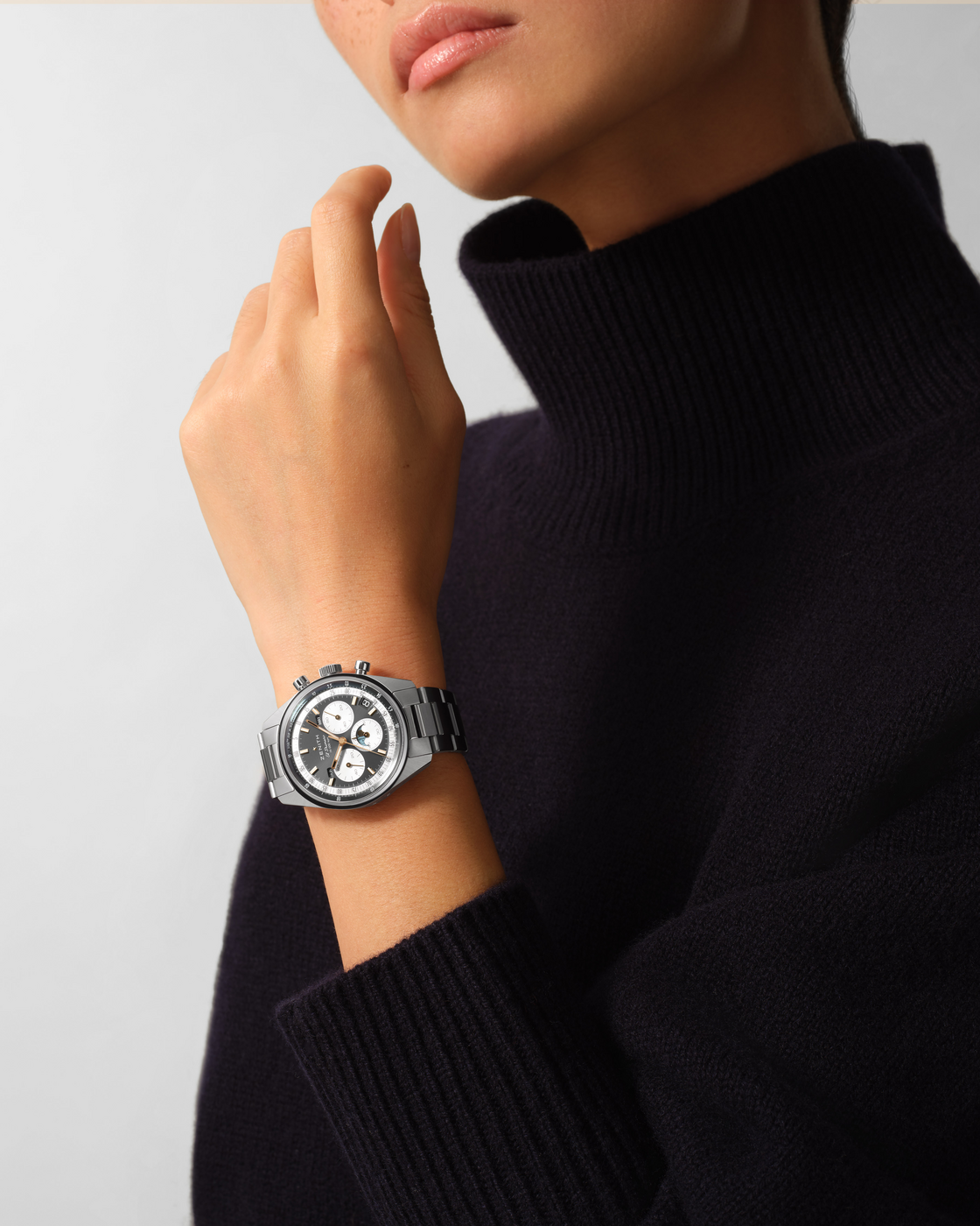 Zenith CHRONOMASTER Original - 38 MM - Stainless Steel - Grey Dial - 03.3400.3610/39.M3200