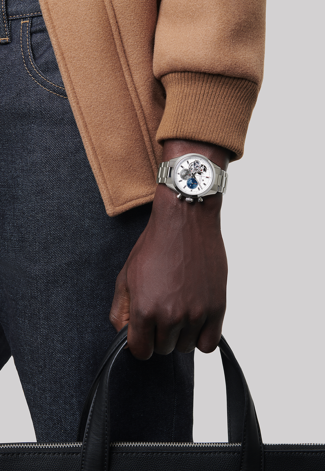 Zenith CHRONOMASTER Open - 39.5 MM - Stainless Steel - Silver Dial - 03.3300.3604/69.M3300