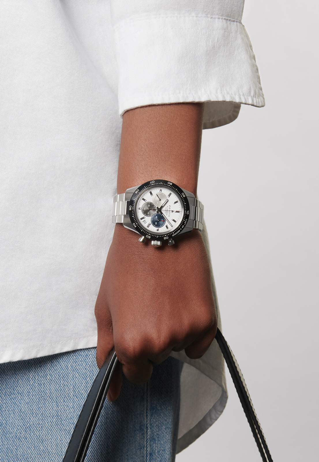 Zenith CHRONOMASTER Sport - 41 MM - Stainless Steel - White Dial - 03.3100.3600/69.M3100