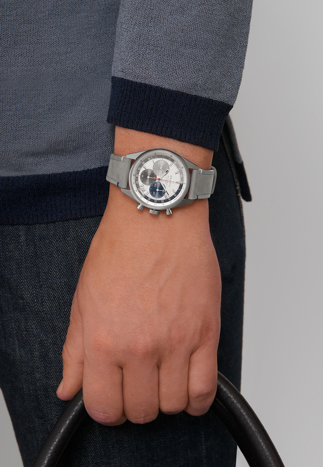 Zenith CHRONOMASTER Original - 38 MM - Stainless Steel - White Dial - 03.3200.3600/34.C869