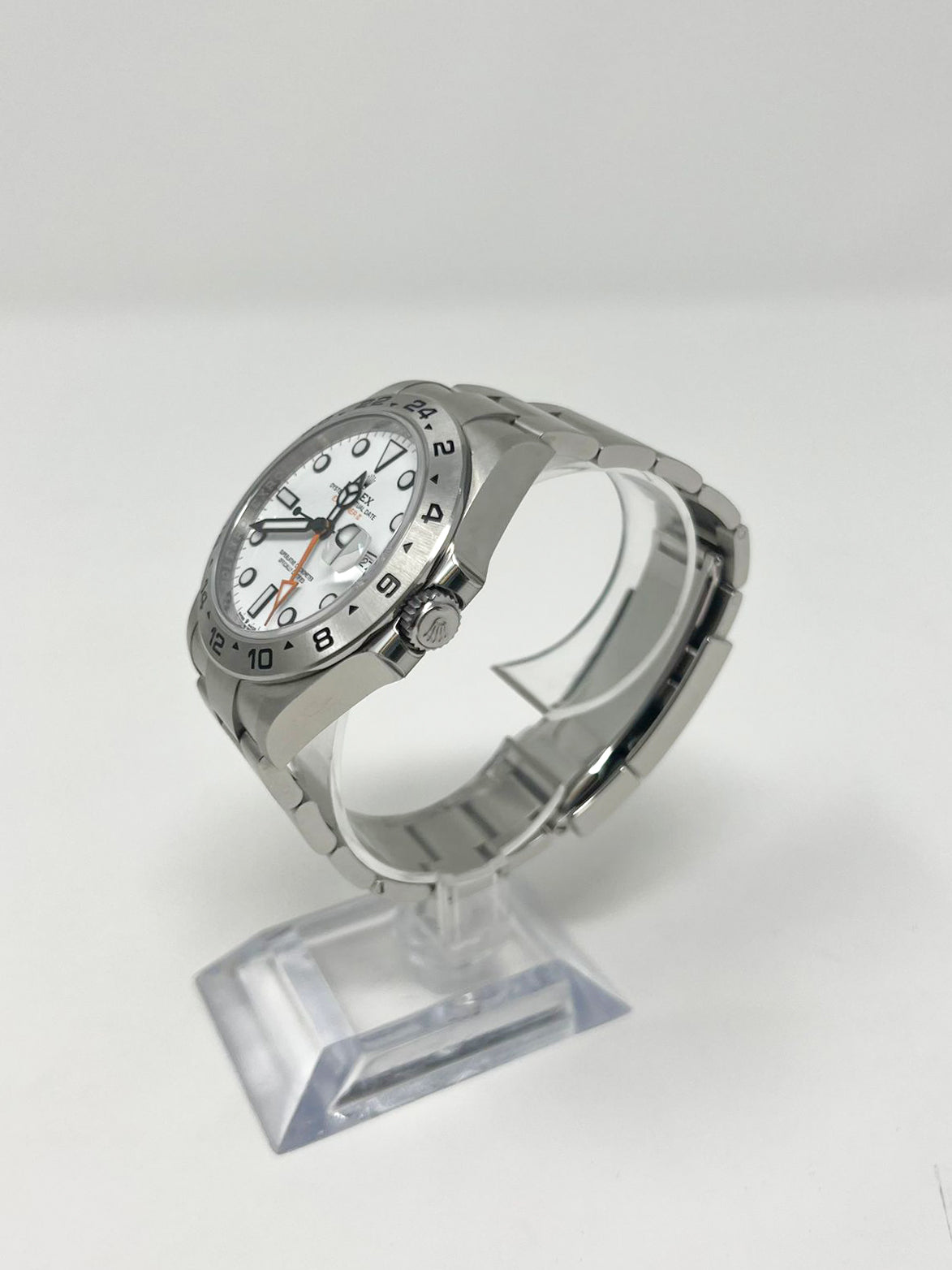 Rolex Stainless Steel Explorer II Watch - 42 MM - Oyster Bracelet - White Dial - 226570 w