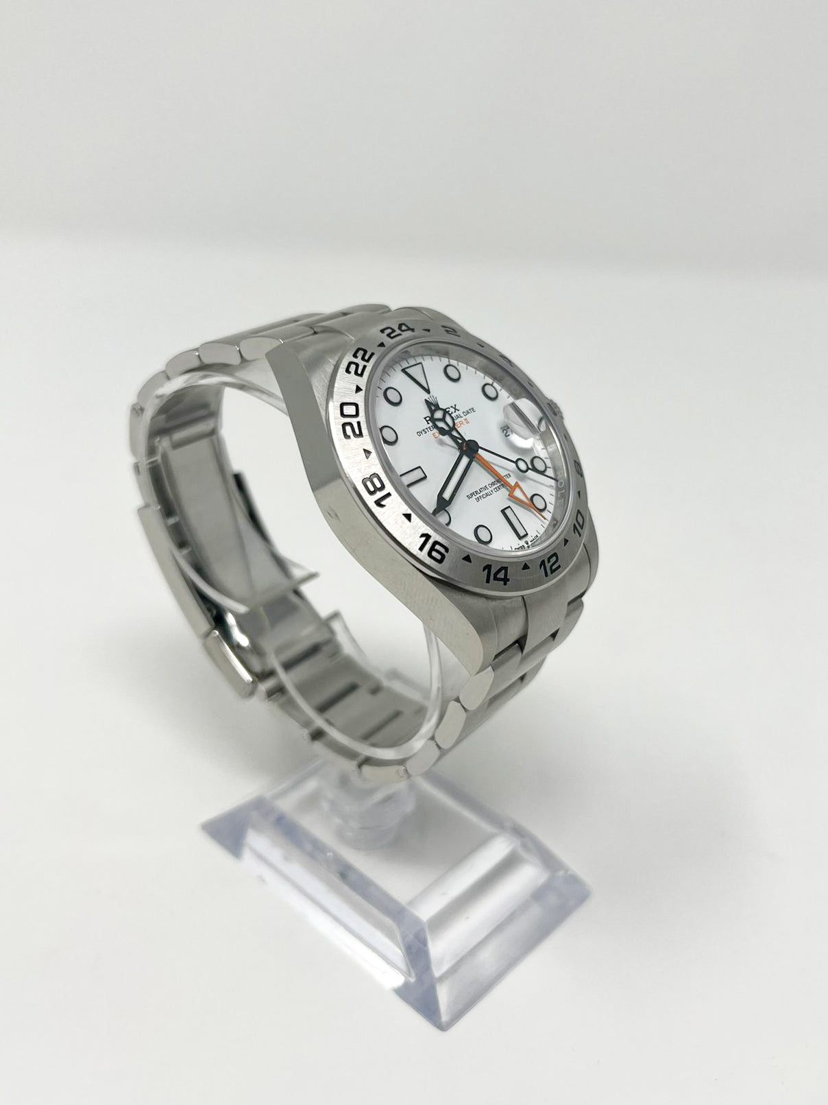 Rolex Stainless Steel Explorer II Watch - 42 MM - Oyster Bracelet - White Dial - 226570 w