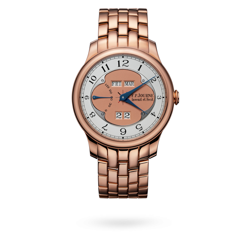 F.P. Journe Classique Quantième Perpétuel Rose Gold 40 MM - Rose Gold Bracelet - Pink Dial - Quantième Perpétuel