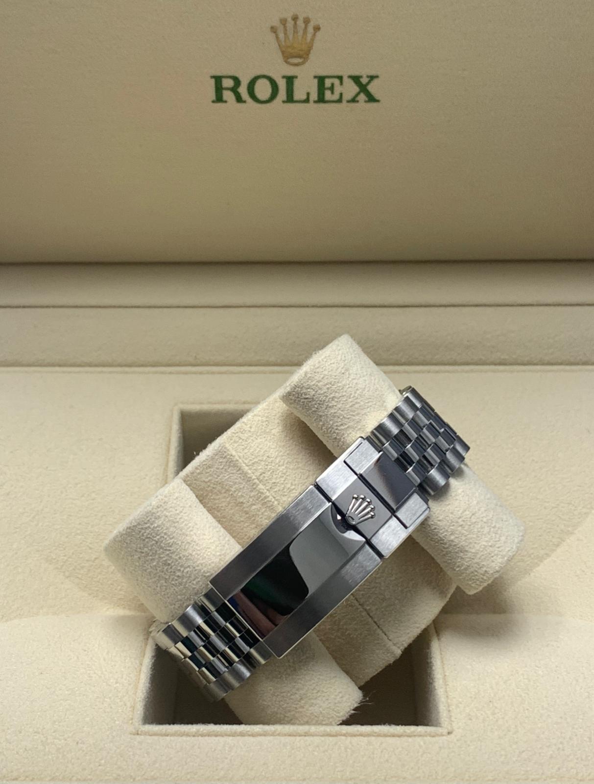 126334 41mm Jubilee Silver Stick Brand New 2024 Complete Set $13,200