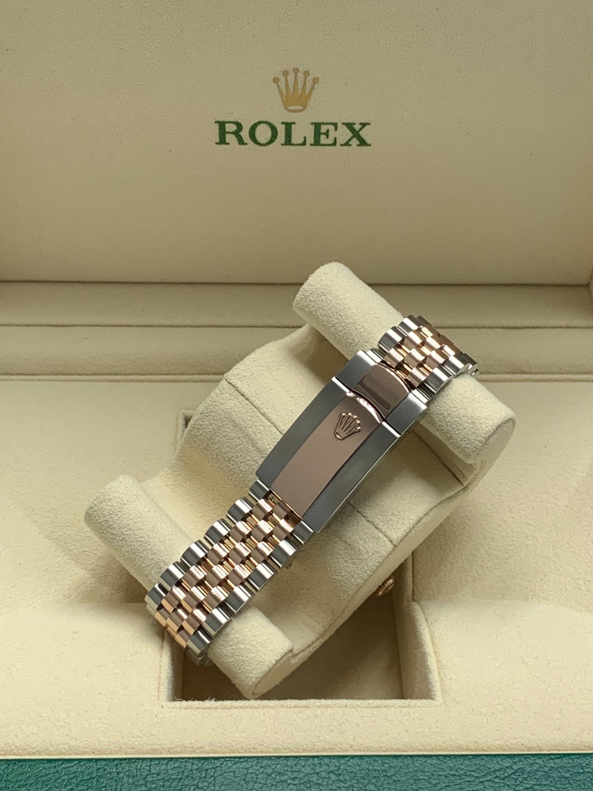 126331 41mm Datejust Jubilee Chocolate Dial Brand New 2025 Complete Set $19,999