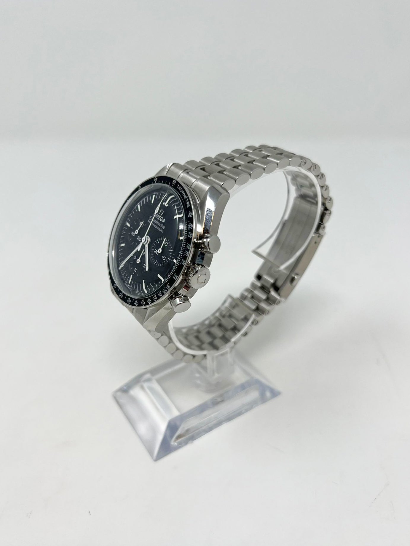 Omega Speedmaster Moonwatch Stainless Steel 42 MM - Stainless Steel Bracelet - Black Dial - 310.30.42.50.01.001