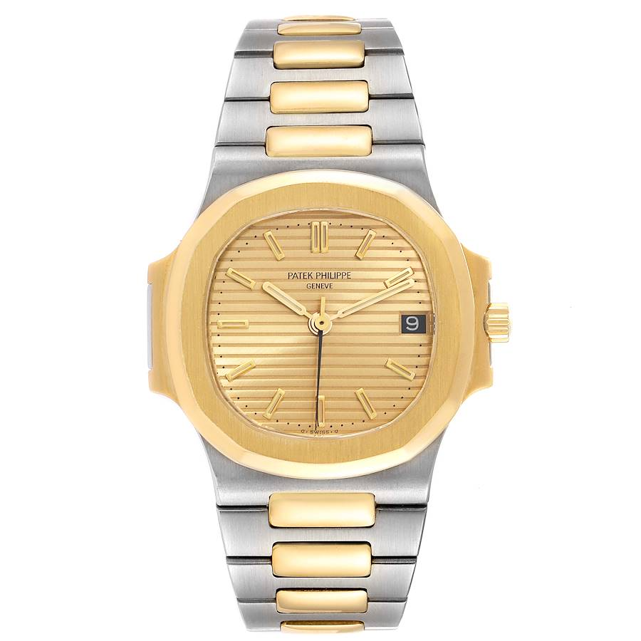 Patek Philippe Nautilus - 37.5 x 37.5 MM - Yellow Gold - 3800/1AJ