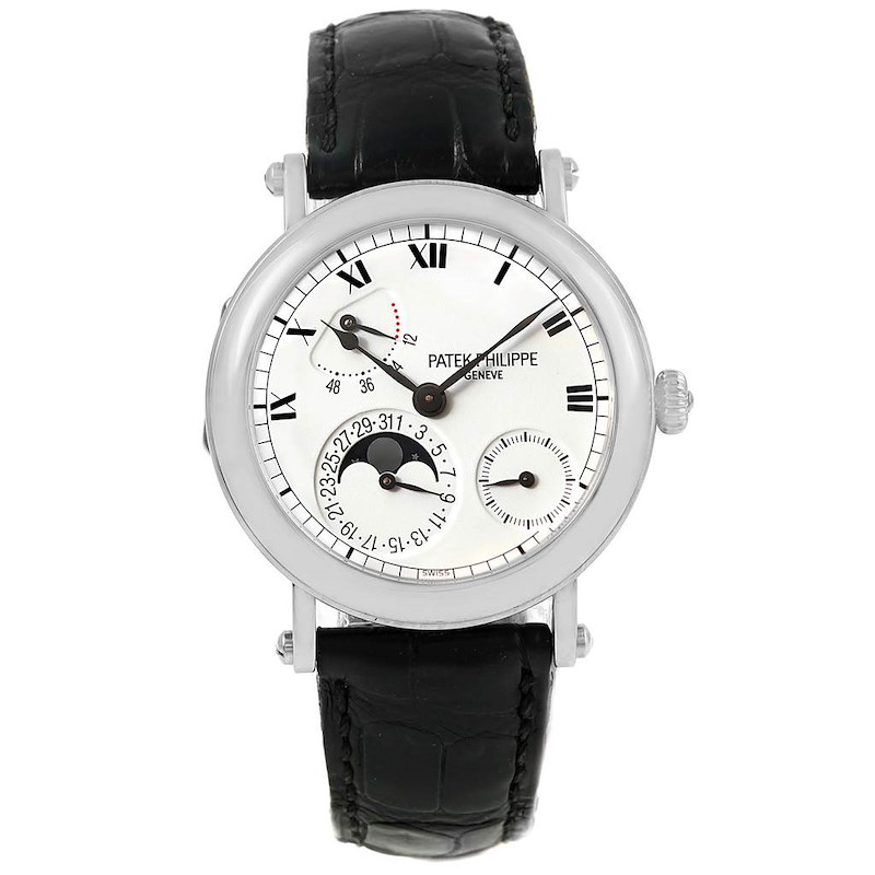 Patek Philippe Complications - Moonphase - White Gold - 36 MM - 5054G