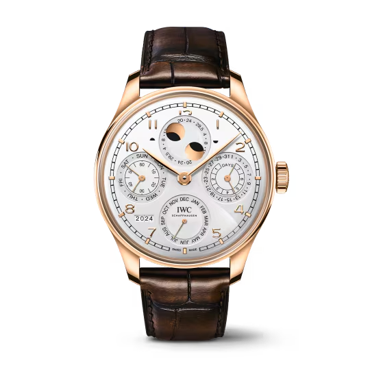 IWC Portugieser - Perpetual Calendar - Rose Gold - 44.4 MM - White Dial - IW503701