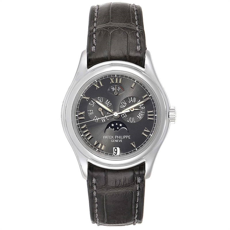 Patek Philippe Complications - Moonphase and Annual Calendar - 36.5 MM - Platinum - 5056P