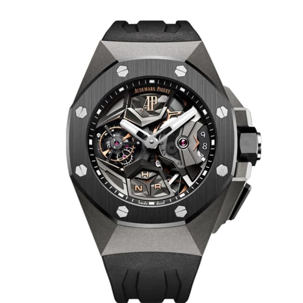 Audemars Piguet - Royal Oak - Tourbillon - 44 MM - Titanium - 26589IO.OO.D002CA.01