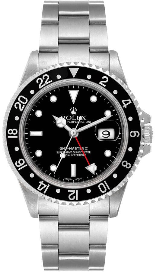 Rolex GMT-Master II - Steel - 40 MM - 16710 bkd