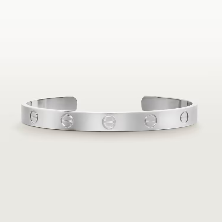 Cartier Love Bracelet - White Gold - B6032517