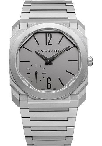 Bvlgari Octo Finissimo - 40 MM - Titanium - Grey Dial - 102713