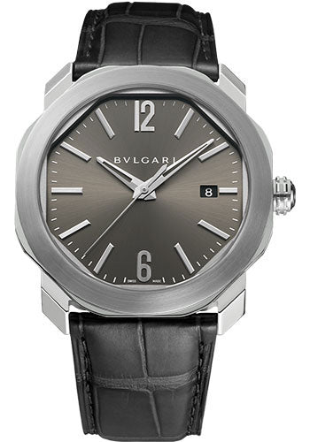 Bvlgari Octo Roma - 41 MM - Stainless Steel - Anthracite Dial - 102855