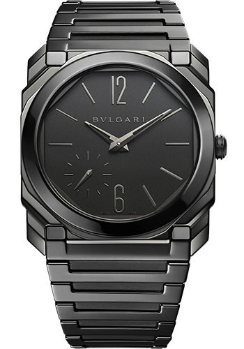 Bvlgari Octo Finissimo - 40 MM -Black Ceramic - Black Dial - 103368