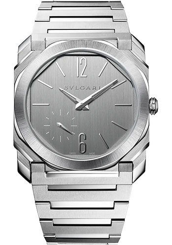 Bvlgari Octo Finissimo - 40 MM - Stainless Steel - Silver Dial - 103464