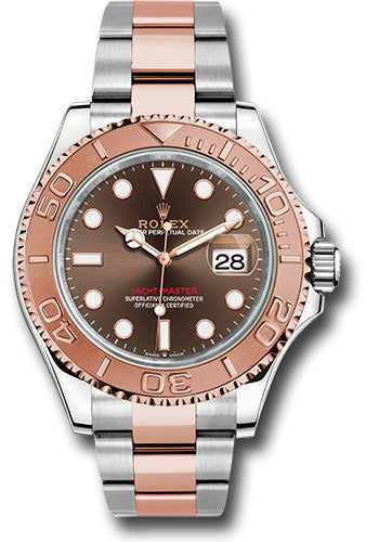 Rolex Steel and Everose Gold  Yacht-Master  Watch - 40 MM - Oyster Bracelet - Chocolate Dial - 126621 cho