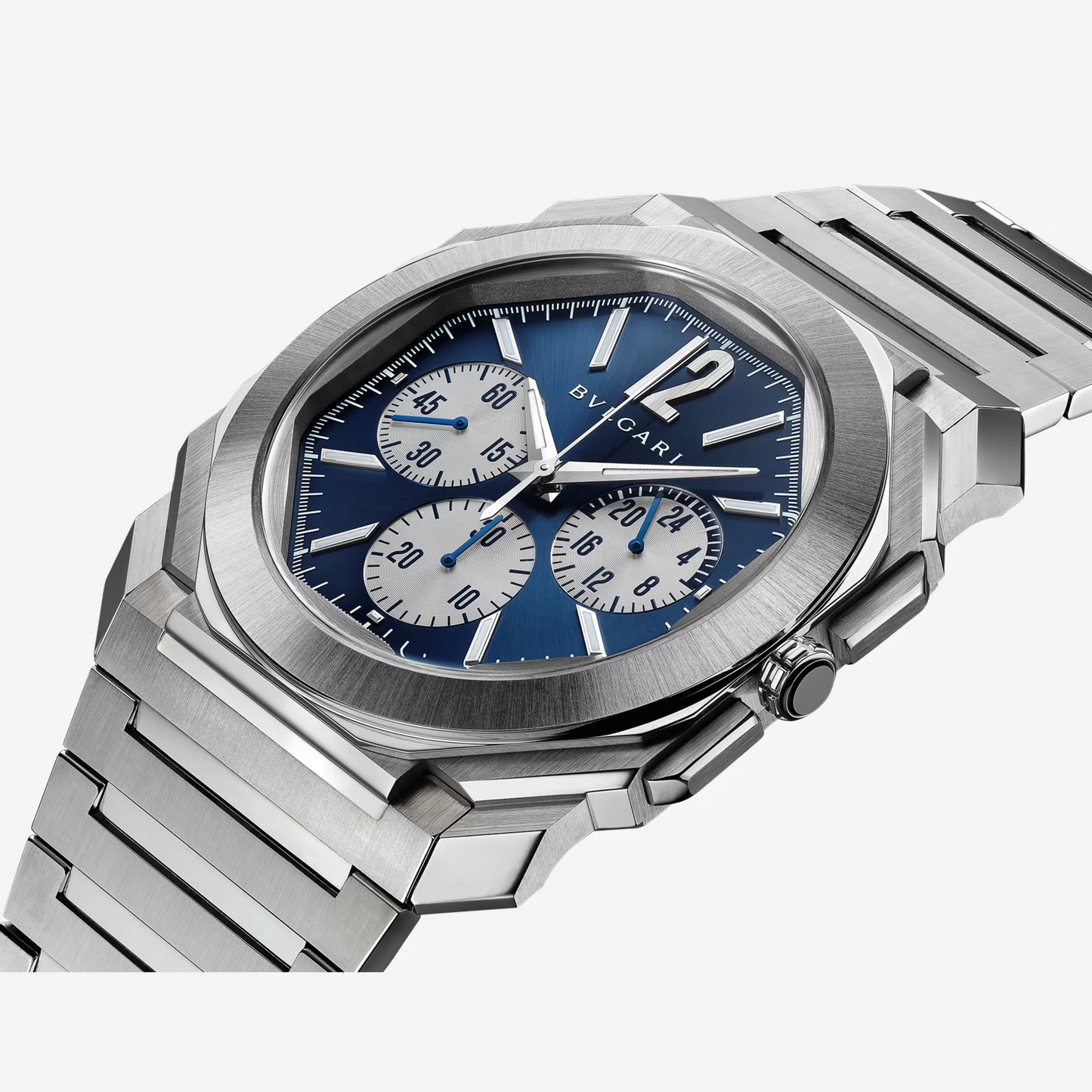 Bvlgari Octo Finissimo - 43 MM - Stainless Steel - Blue Dial - 103467