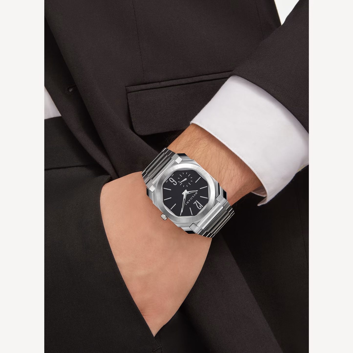 Bvlgari Octo Finissimo - 40 MM -  Stainless Steel - Black Dial - 103297