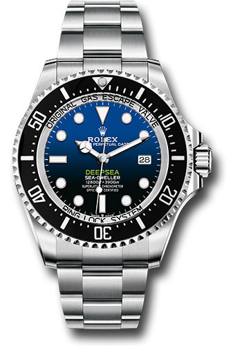 Rolex Sea-Dweller - James Cameron - 44 MM - Steel - Blue Dial - 136660 dbl