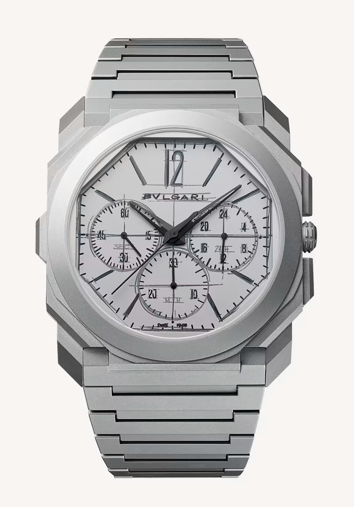 Bvlgari Octo Finissimo - 42 MM - Titanium - Grey Dial - 103673