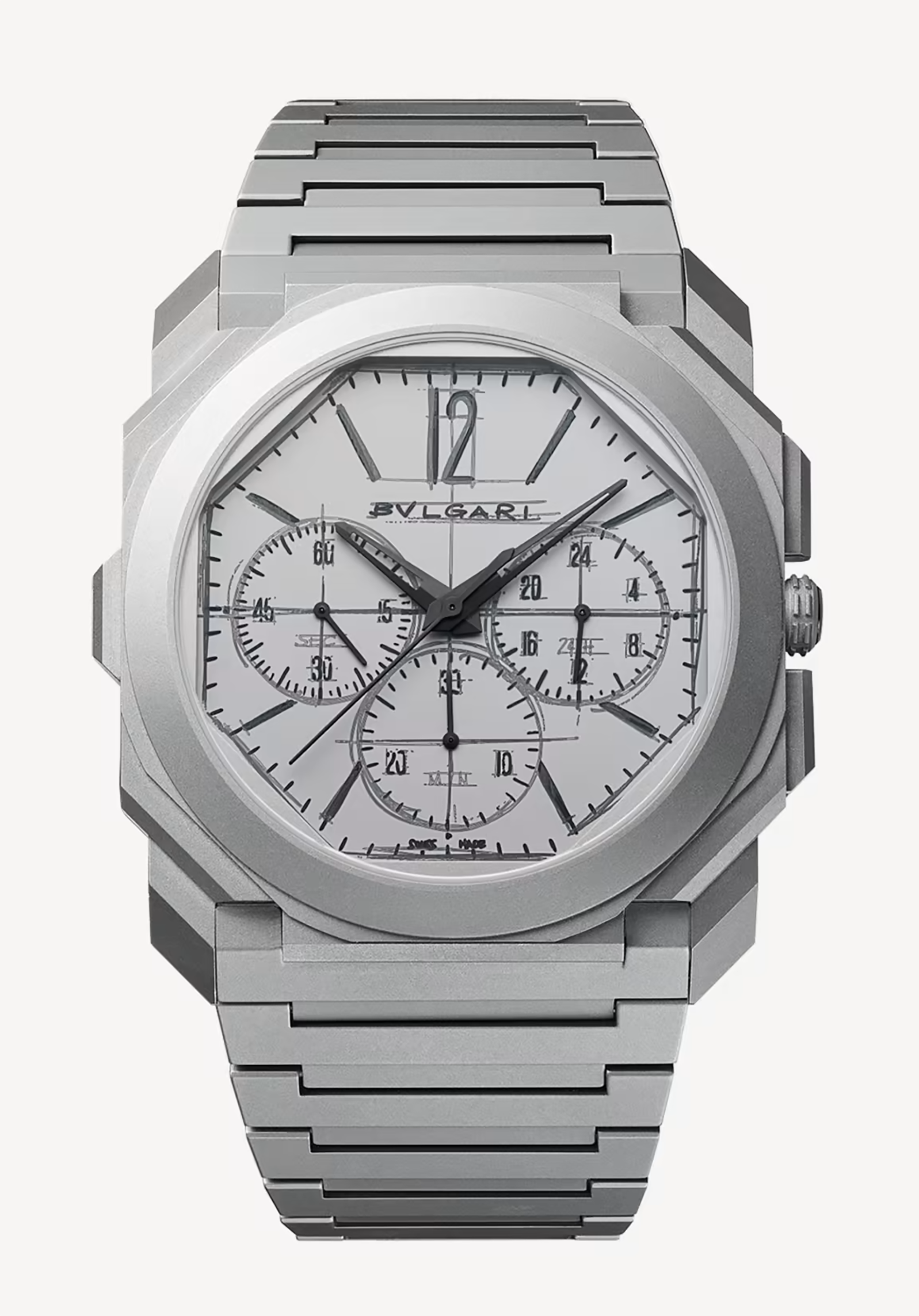 Bvlgari Octo Finissimo - 42 MM - Titanium - Grey Dial - 103673