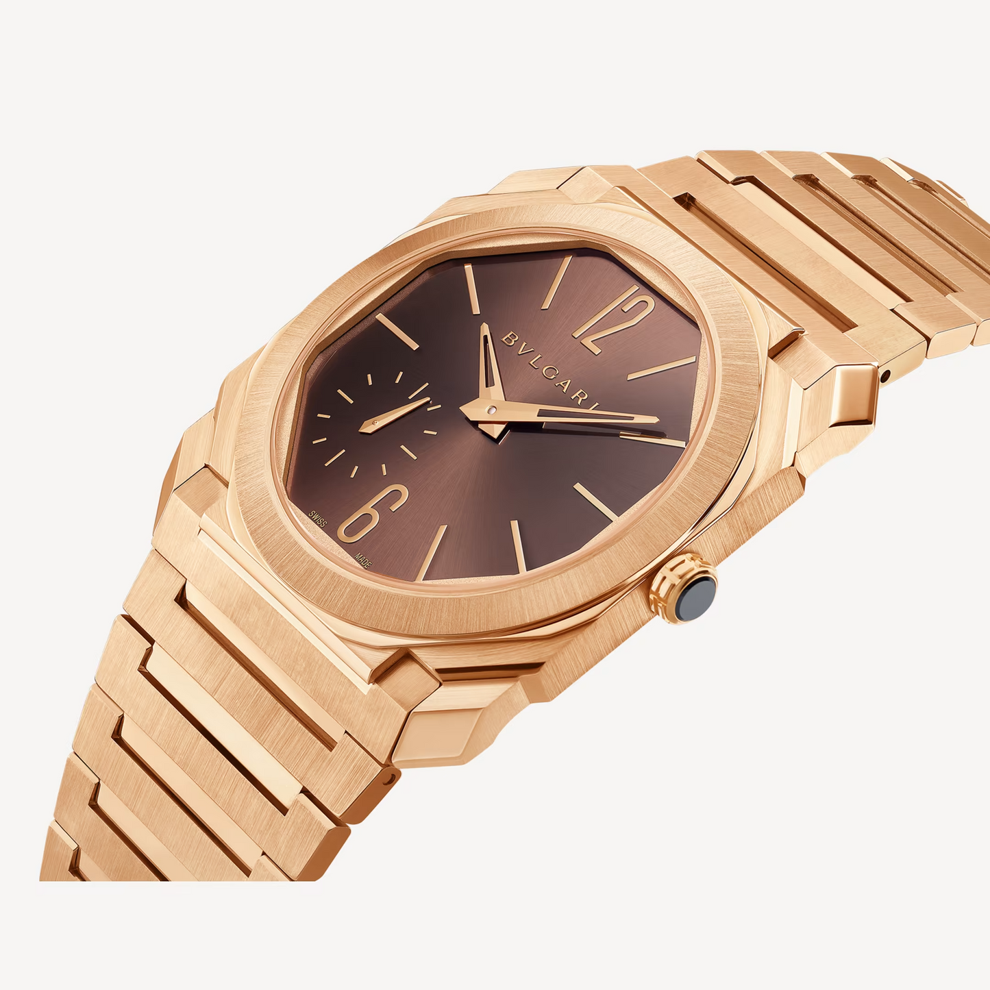 Bvlgari Octo Finissimo - 40 MM - Rose Gold - Brown Dial - 103637