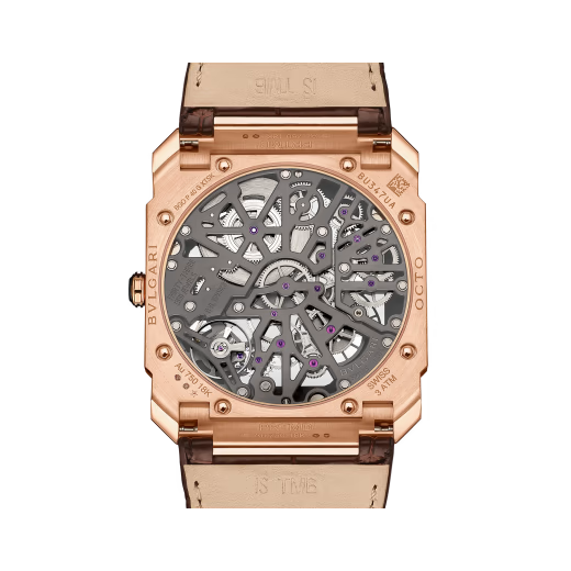 Bvlgari Octo Finissimo - 40 MM - Rose Gold - Skeleton Dial - 103667