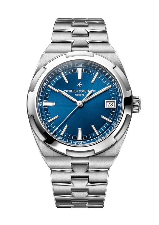 Vacheron Constantin Overseas Stainless Steel 41 MM - Stainless Steel Bracelet - Blue Dial - 4500V/110A-B128