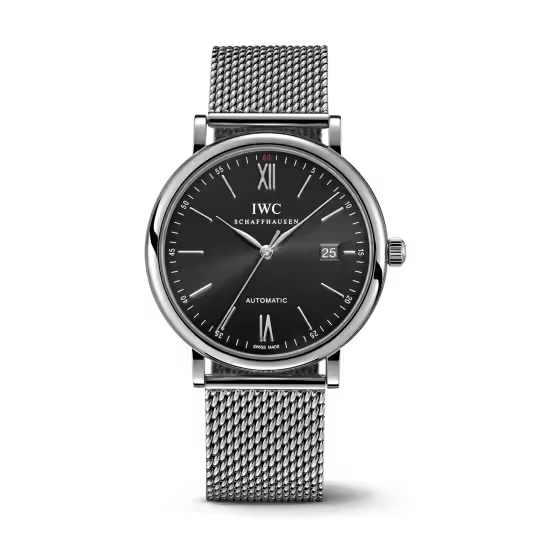IWC Portofino - Steel - 40 MM - Black Dial - IW356506