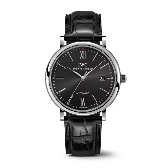 IWC Portofino - Steel - 40 MM - Black Dial - IW356502