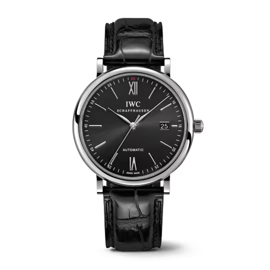 IWC Portofino - Steel - 40 MM - Black Dial - IW356502