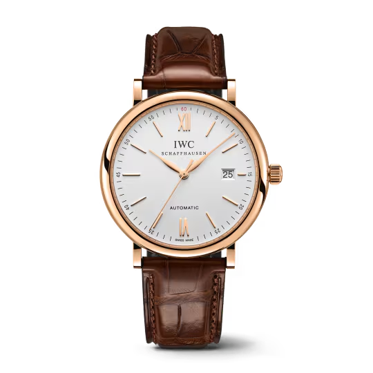 IWC Portofino - Rose Gold - 40 MM - Silver Dial - IW356504