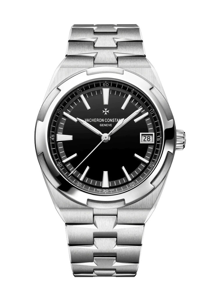 Vacheron Constantin Overseas Stainless Steel 41 MM - Stainless Steel Bracelet - Black Dial - 4500V/110A-B483