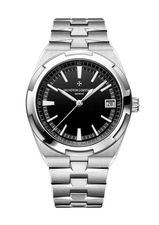 Vacheron Constantin Overseas Stainless Steel 41 MM - Stainless Steel Bracelet - Black Dial - 4500V/110A-B483