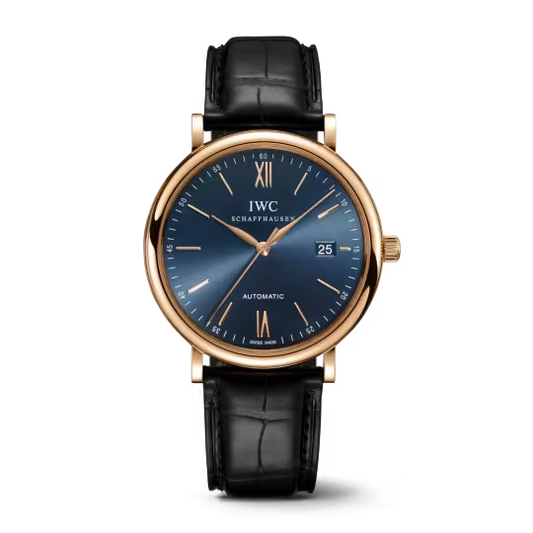 IWC Portofino - Yellow Gold - 40 MM - Blue Dial - IW356522