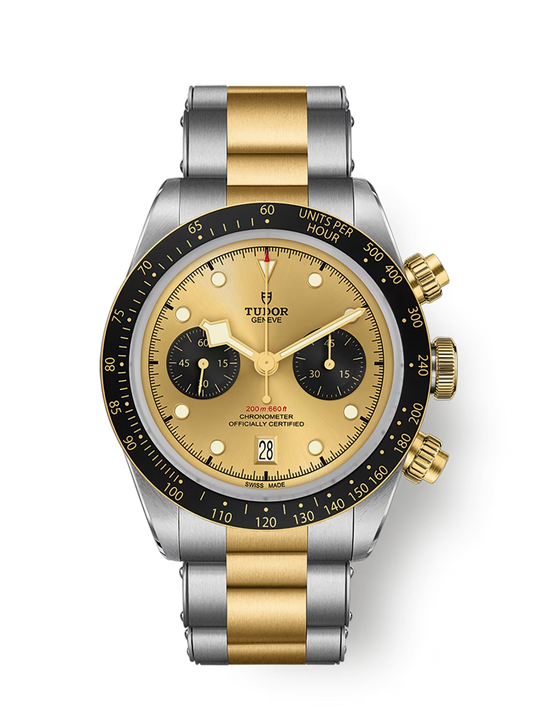 Tudor Black Bay Chrono S&G - 41 MM - Steel & Yellow Gold - Champagne Dial - M79363N-0007