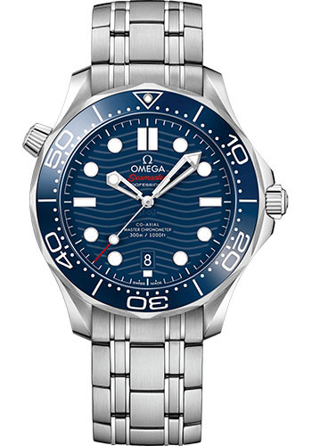 Omega Seamaster Stainless Steel 42 MM - Stainless Steel Bracelet - Blue Ceramic Dial - 210.30.42.20.03.001