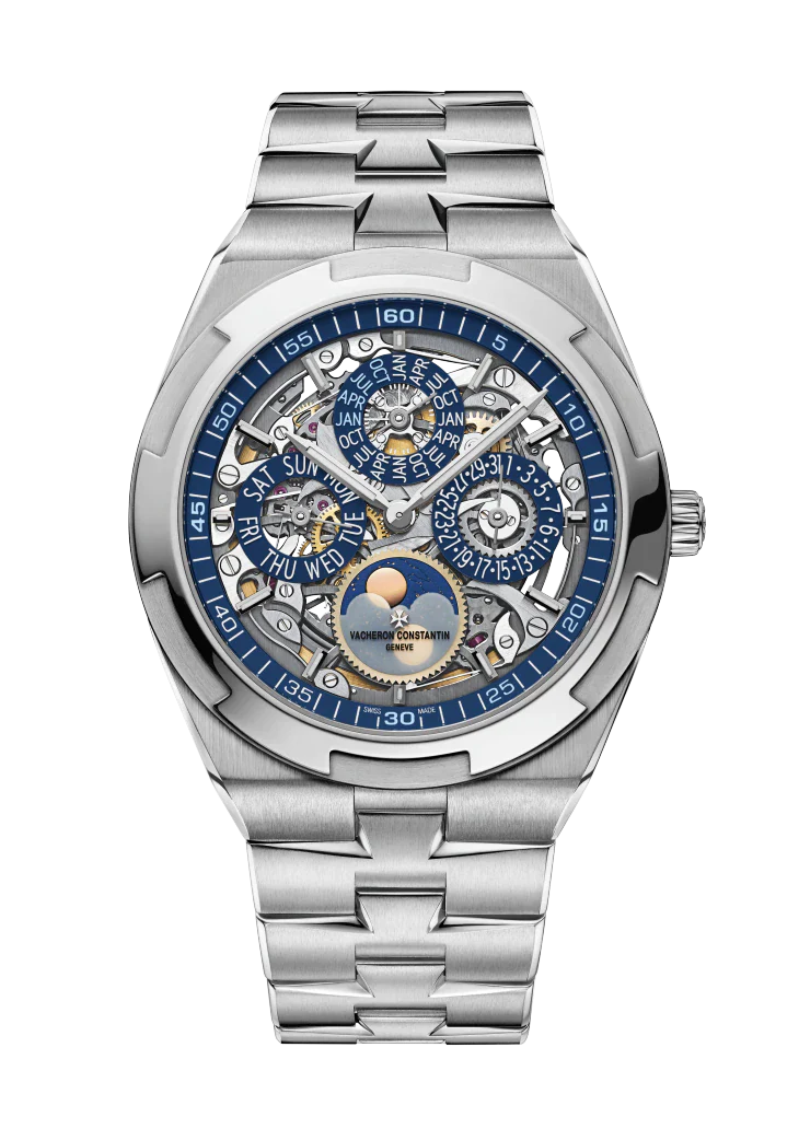 Vacheron Constantin Overseas Perpetual White Gold 41.5 mm - White Gold- Skeleton Dial - 4300V/120G-B946